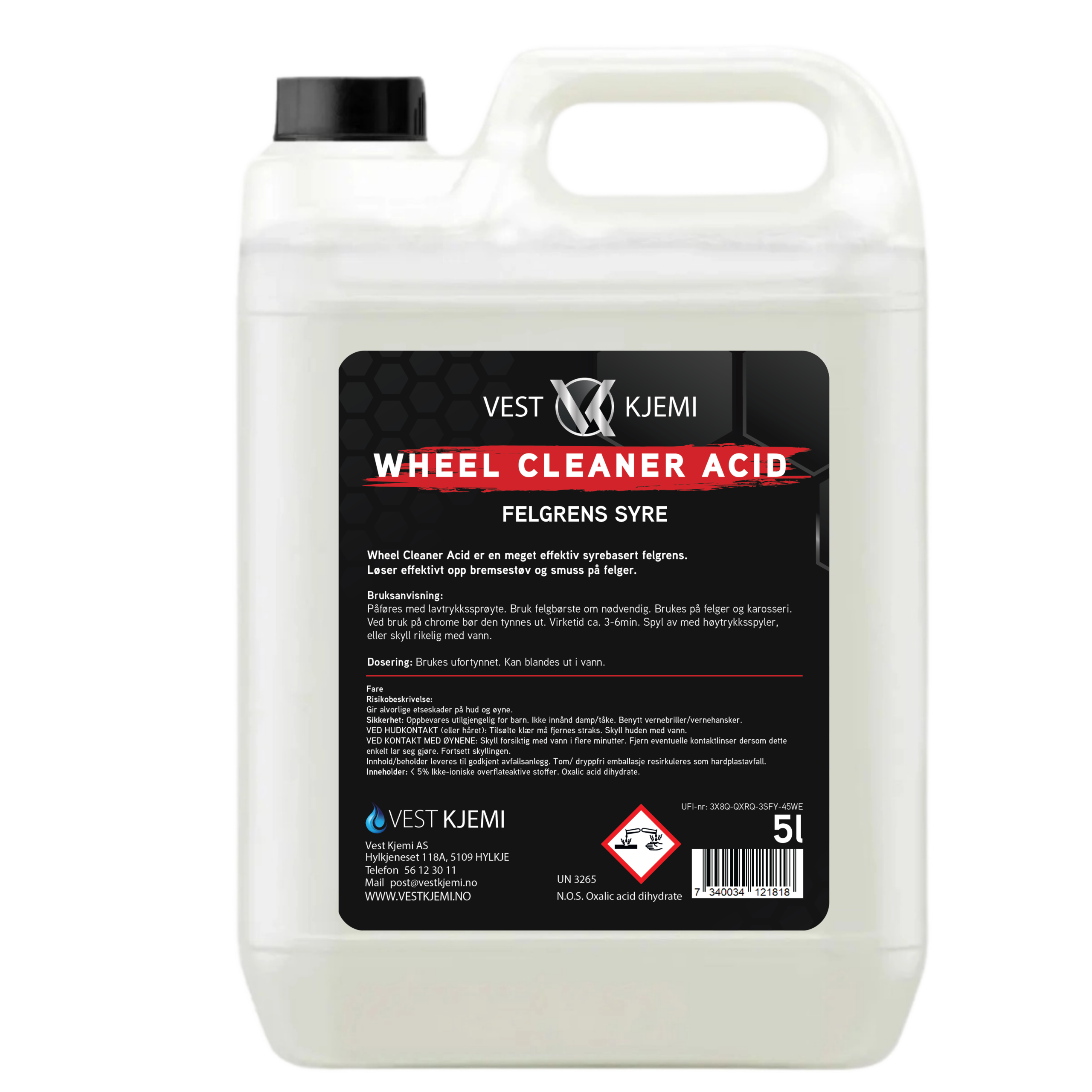 VK Wheel Cleaner Acid