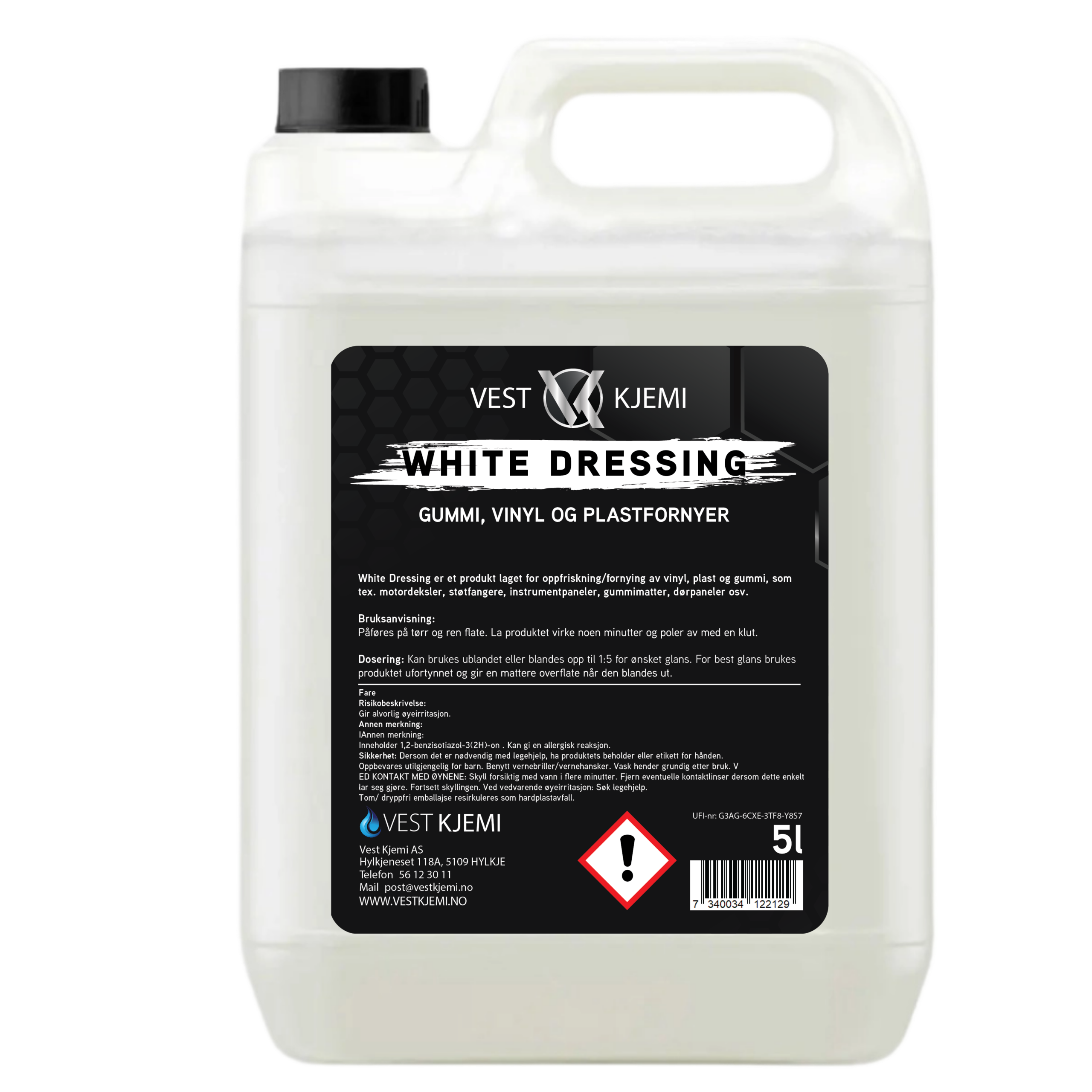 VK White Dressing